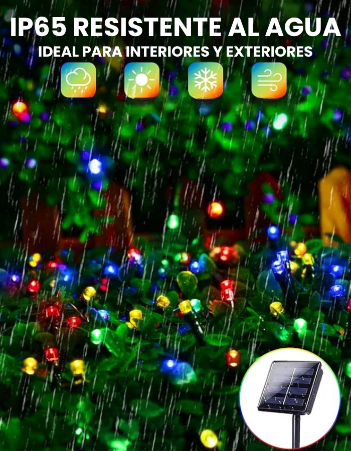 Luces de Navidad Solify - 30 Metros y 300 Leds