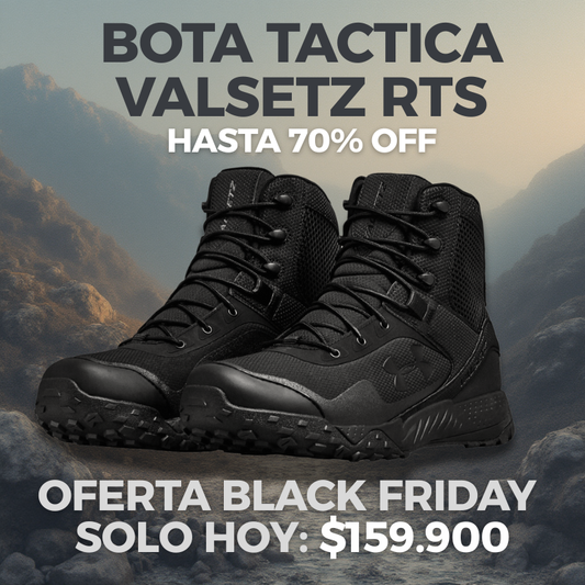 Bota Táctica Valsetz - 100% Impermeable